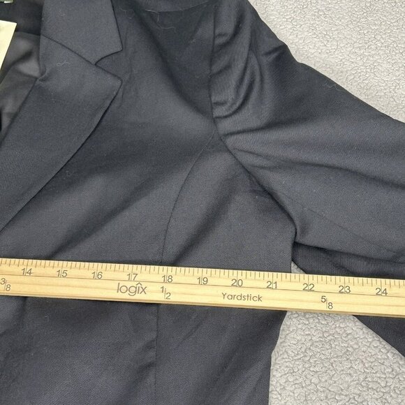 Eddie Bauer Blazer Womens 20 Tall Wool Blend Two Button Office Career Jacket - Picture 8 of 14